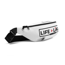 Load image into Gallery viewer, LIFE BEATS LIKES Fanny Pack